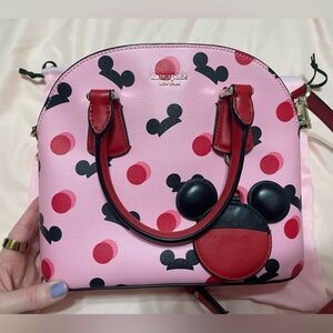 Pink Kate Spade Mickey Crossbody Hangbag